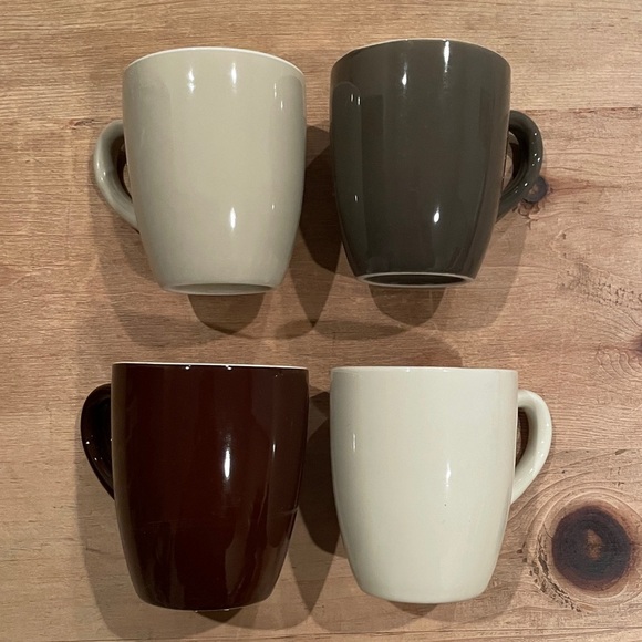 VTG Demi Cups set of four espresso coffee tea minimalistic Peet’s Coffee? - Picture 1 of 9